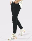 Premium Skinny Tırnaklı Siyah Erkek Kot Pantolon thumbnail 1