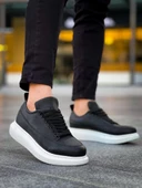 Günlük Ayakkabı 814 Siyah (Beyaz Taban) thumbnail 4