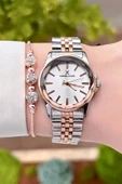 Daniel Klein DKISTE1185 Rose Gümüş Renk Hediye Paketli Kadın Kol Saati ve Bileklik thumbnail 3