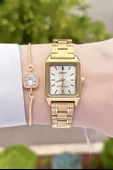 Casio CSISTE38 Gold Renk Hediye Paketli Kadın Kol Saati thumbnail 3