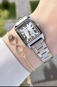Casio CSISTE45 Gold Gümüş Renk Hediye Paketli Kadın Kol Saati - 1