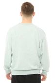 Erkek Oversize Sweat Etiket Detaylı Ekru - 6