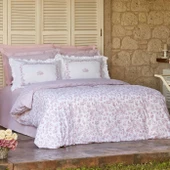 Karaca Home Versay Çift Kişilik Percale Nevresim Takımı Pembe - 1