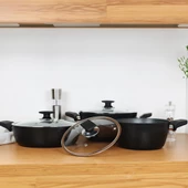 Serenk Excellence 7 Parça Granit Tencere Seti İndüksiyon Tabanlı - 4