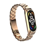 Xiaomi Mi Band 7 Uyumlu Çelik Steel Kordon Kayış - 6