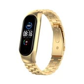 Xiaomi Mi Band 7 Uyumlu Çelik Steel Kordon Kayış - 3
