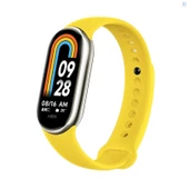 Xiaomi Mi Band 8 Mi Band 9 Uyumlu Akıllı Bileklik Silikon Kordon Kayış - 3