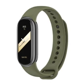 Xiaomi Mi Band 8 Mi Band 9 Uyumlu Akıllı Bileklik Silikon Kordon Kayış - 2