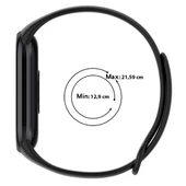 Xiaomi Mi Band 8 Mi Band 9 Uyumlu Akıllı Bileklik Silikon Kordon Kayış - 5