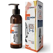 Supravet Salmon Oil Kedi ve Köpek Doğal Norveç Somon Yağı 200 ML - 4