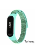 Xiaomi Mi Band 5 Mi Band 6 Mi Band 7 Loop Örgü Spor Kordon Kayış - 10