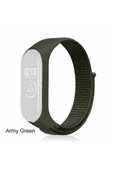 Xiaomi Mi Band 5 Mi Band 6 Mi Band 7 Loop Örgü Spor Kordon Kayış - 1
