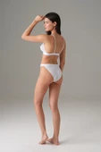Doreanse 7153 Kadın Tül Detaylı Yüksek Bel Slip - 3