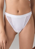 Doreanse 7153 Kadın Tül Detaylı Yüksek Bel Slip - 2