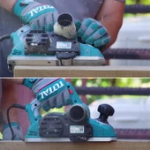 Total Elektrikli 1050 W Planya Planer TL1108236 Derinlik Tahta Pahlama Ahşap Şekillendirici - 2