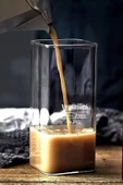 6 Adet Pipetli Kare Still Cam Bardak 350ml Isıya Dayanıklı Retro Kahve Sunum Kokteyl Bardağı Seti - 3