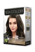 Sea Color Saç Boyası Yoğun Koyu Küllü Kumral 6/11 - 1