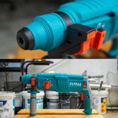 Total Kırıcı Delici Darbeli Matkap 800 W TH308268 Metal Beton Ahşap Elektropnömatik Delme Hilti - 4
