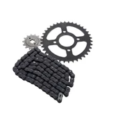 BAJAJ DISCOVER 125ST ZİNCİR ÖN DİŞLİ ARKA DİŞLİ TAKIM ORJİNAL thumbnail 2