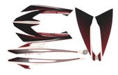 BAJAJ NS200-NS150 DEKORATİF KAPAK ETİKETİ KIRMIZI ORJİNAL - 1