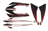 BAJAJ NS200-NS150 DEKORATİF KAPAK ETİKETİ KIRMIZI ORJİNAL - 2