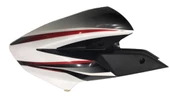 BAJAJ PULSAR NS200 YAKIT DEPO DEKORATİF KAPAK SOL ETİKETLİ BEYAZ - 2