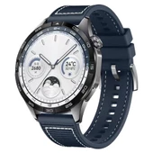 Huawei Watch 3 GT GT2 GT2e GT3 GT4 GT5 Pro 46mm Ultimate SE Elite Kordon Lansman Kumaş Dikişli Silikon 102 - 6