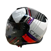 CYRIL KASK FU403SV GECKO SV EPIC B7 GLOSS PEARL MAVİ M - 1