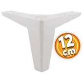 20'li Set Sedir Lüks Mobilya Kanepe Koltuk TV Ünitesi Yükseltici Destek Ayağı Ayakları 12 cm Beyaz thumbnail 2