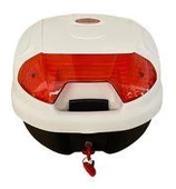 MOTOSİKLET ARKA ÇANTA 32 LT BEYAZ - 1