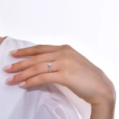 0.40ct Pırlanta Tektaş Yüzük-18k thumbnail 3