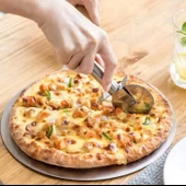 MyBru Paslanmaz Çelik Pizza ve Hamur Kesici (Büyük Boy) - 3