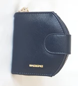 CZ008 Model Nas Bag Marka Siyah Renk Nero Kadın Cüzdanı - 1