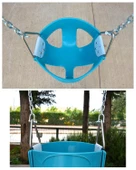 Teplay Zincirli Sumo Bebek Salıncağı Açık Mavi - 2