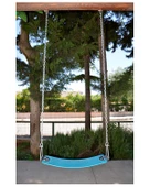 Teplay Zincirli Elastik U Çocuk ve Yetişkin Salıncağı Mavi (İçi Metalli) - 1