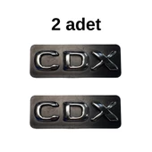 Opel Vectra B Ön CDX Yazı 2 Adet Takım İthal thumbnail 2