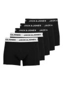 JACK JONES Solıd Erkek Pamuklu 5 li Boxer 12254366 - 1