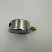 Manometre Gliserinli Alttan Çıkışlı Q63 - 0 - 400 Bar 1/4 A Tipi thumbnail 2