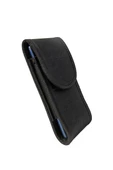 Kemere Takılan Telefonluk Cırt Cırtlı Model Siyah - 2
