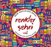 Büyükler İçin Boyama Renkler Şehri - 1
