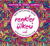 Büyükler İçin Boyama Renkler Ülkesi - 1