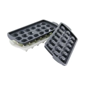 PLASTİK RENKLİ KAPAKLI ELMAS BUZLUK - 1