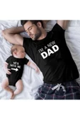 Baba Oğul New Dad Zıbın Tshirt(Tek Ürün Fiyatıdır Kombin Yapmak için 2 Adet Sepete Ekleyiniz) - 1