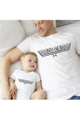 Baba Oğul Top Dad Gun Son Zıbın Tshirt (Tek Ürün Fiyatıdır Kombin Yapmak için 2 Adet Sepete Ekleyini - 1