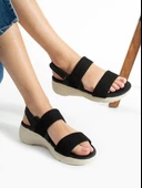 Papuçcity 02791 Orto Pedik Günlük Kadın Triko Sandalet - 3