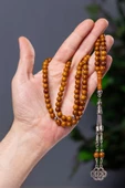Küre Tane Kahve Renk 99'luk Namaz Tesbihi - 3