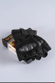 Combat Tactical Outdoor Kesik Parmaksız Eldiven Asker Polis Dağcı Sporcu Bisikletçi Kemik Eldiveni - 004 - 10