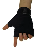 Combat Tactical Outdoor Kesik Parmaksız Eldiven Asker Polis Dağcı Sporcu Bisikletçi Kemik Eldiveni - 004 - 12