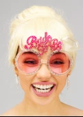 Bride To Be Bekarlığa Veda Partisi Gözlüğü Pembe Renk - 1