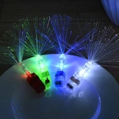 Led Işıklı Renkli Püsküllü Parmak Işığı 4 Renk 4 Adet - 2